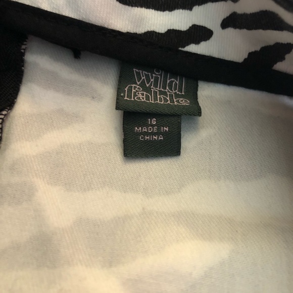 Skirts 2 for $20 zebra looking skirt - Picture 2 of 2